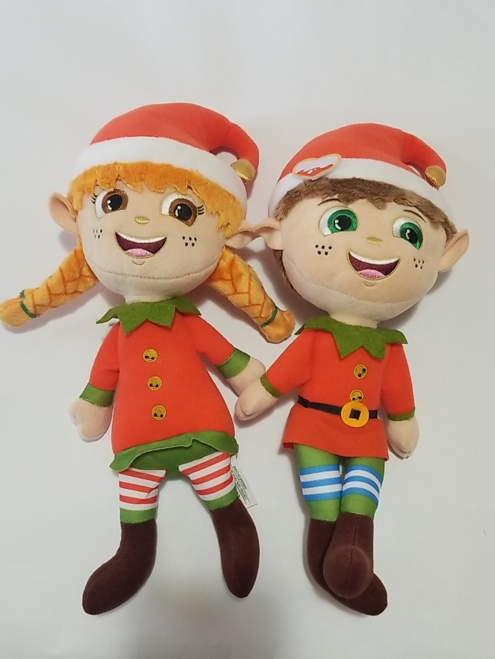 Kinder Egg Boy And Girl Plush Elves